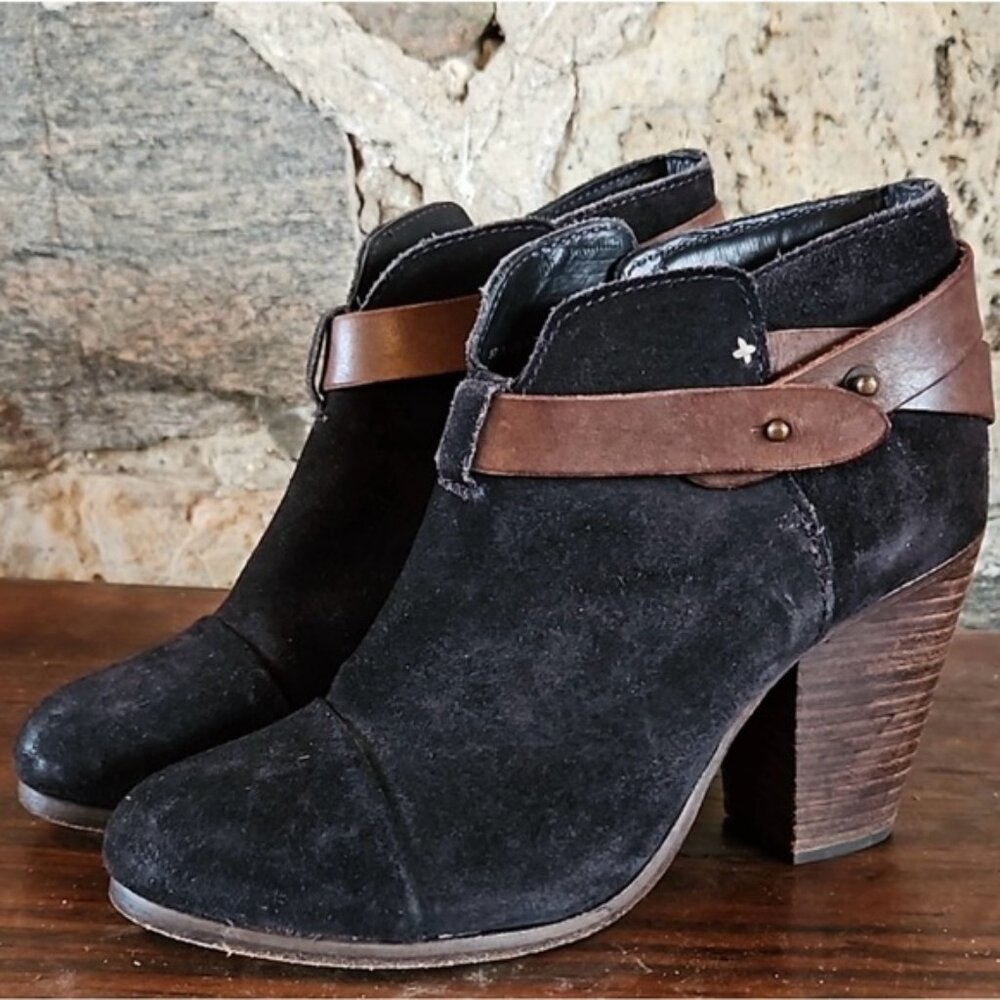 Rag & Bone All Leather Harrow Boots size 7.5